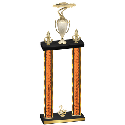 Double Orange Glacier Second Place Cars Trophy