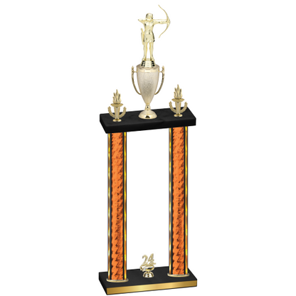 Double Orange Glacier Year Archery Trophy
