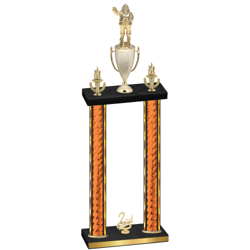 Double Orange Glacier Second Place Holiday Trophy