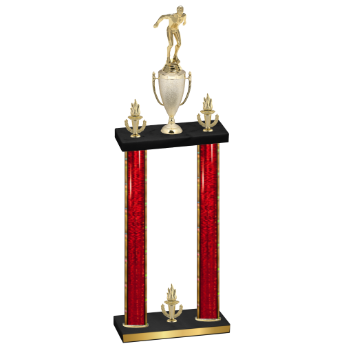 Double Red Glacier Victory Swimming Trophy