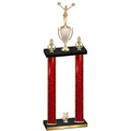Double Red Glacier Year Cheerleading Trophy