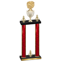 Double Red Glacier Victory Cheerleading Trophy