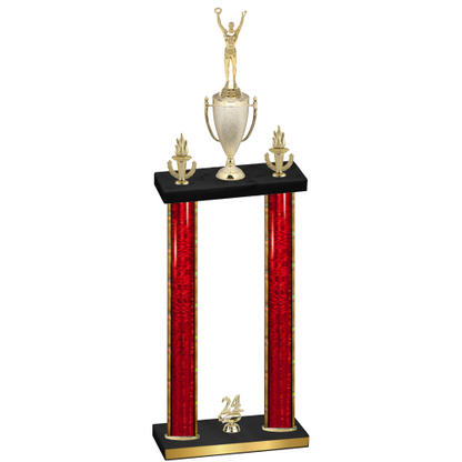 Double Red Glacier Year Victory Trophy