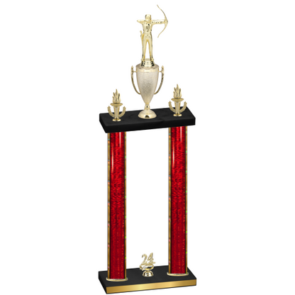 Double Red Glacier Year Archery Trophy