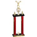 Double Red Glacier Fourth Place Weights Trophy