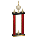 Double Red Glacier Victory Chess Trophy