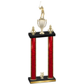 Double Red Glacier Year Golf Trophy