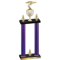 Double Purple Carbon Fiber Victory Cars Trophy