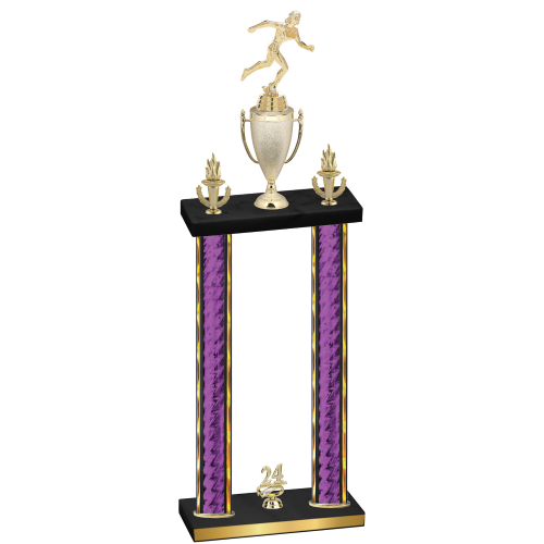 Double Purple Glacier Year Running Trophy