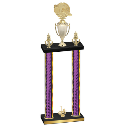 Double Purple Glacier First Place Running Trophy