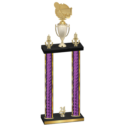 Double Purple Glacier Year Tennis Trophy