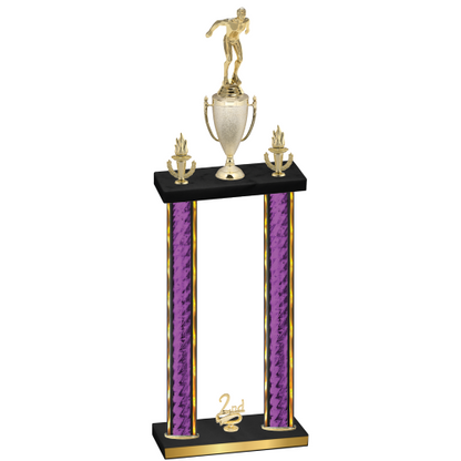 Double Purple Glacier Second Place Swimming Trophy