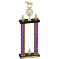 Double Purple Glacier Victory Horses Trophy