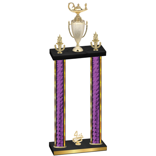 Double Purple Glacier Fourth Place Academics Trophy