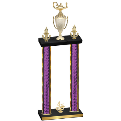 Double Purple Glacier Fourth Place Academics Trophy