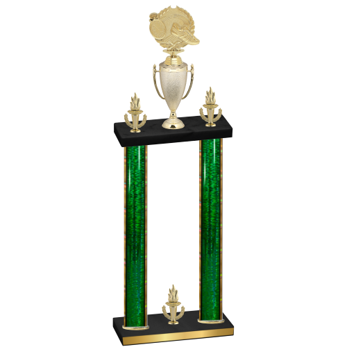 Double Green Glacier Victory Running Trophy