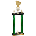 Double Green Glacier Third Place Tennis Trophy