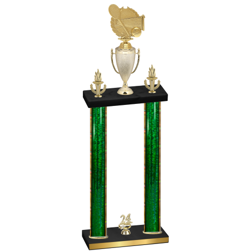 Double Green Glacier Year Tennis Trophy