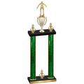 Double Green Glacier Victory Wrestling Trophy