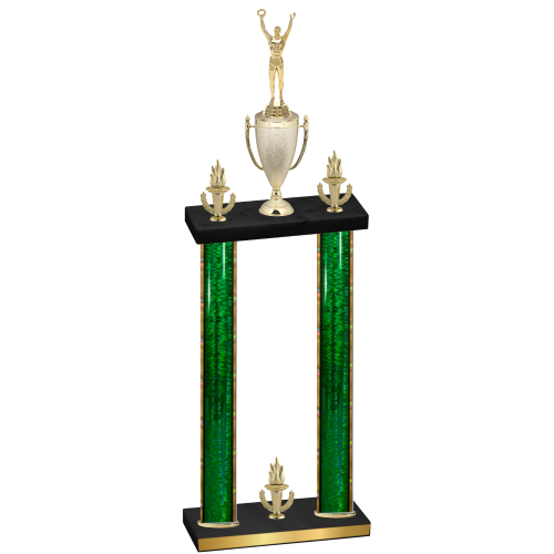 Double Green Glacier Victory Victory Trophy