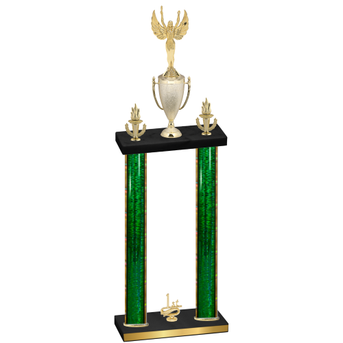 Double Green Glacier First Place Victory Trophy