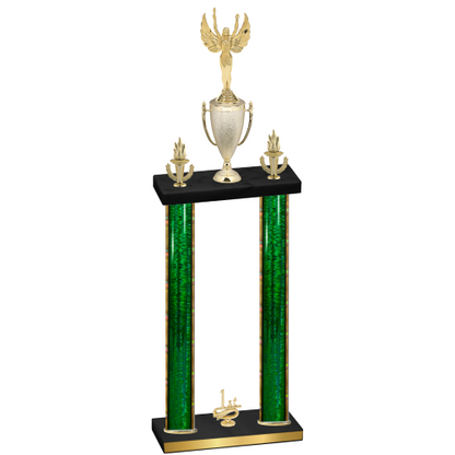 Double Green Glacier First Place Victory Trophy