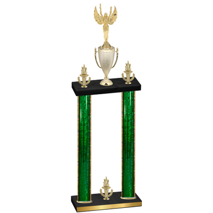Double Green Glacier Victory Victory Trophy
