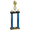 Double Blue Glacier Fourth Place Rugby Trophy