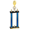 Double Blue Glacier Year Pickleball Trophy