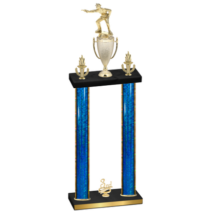 Double Blue Glacier Third Place Shooter Trophy