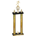 Double Gold Glacier Fourth Place Running Trophy