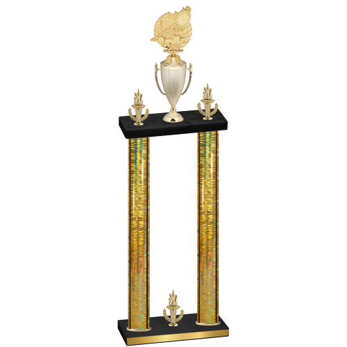Double Gold Glacier Victory Swimming Trophy