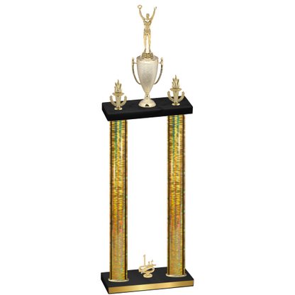 Double Gold Glacier First Place Victory Trophy