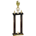 Double Black Glacier Fourth Place Rugby Trophy