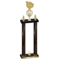 Double Black Glacier Second Place Tennis Trophy