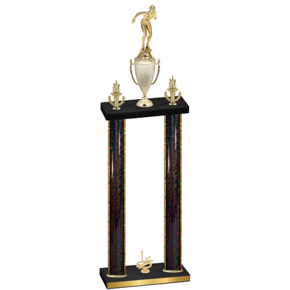 Double Black Glacier First Place Tennis Trophy