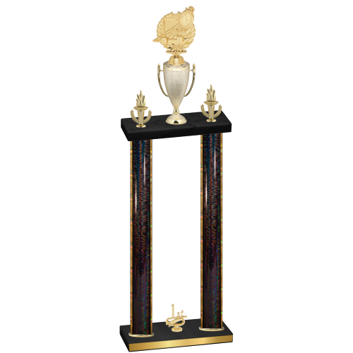 Double Black Glacier First Place Swimming Trophy