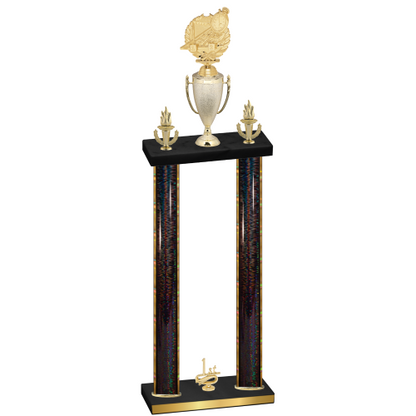 Double Black Glacier First Place Swimming Trophy