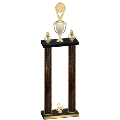 Double Black Glacier Second Place Insert Trophy