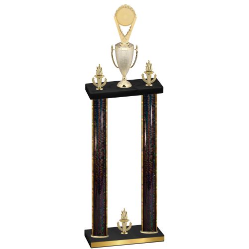 Double Black Glacier Victory Insert Trophy