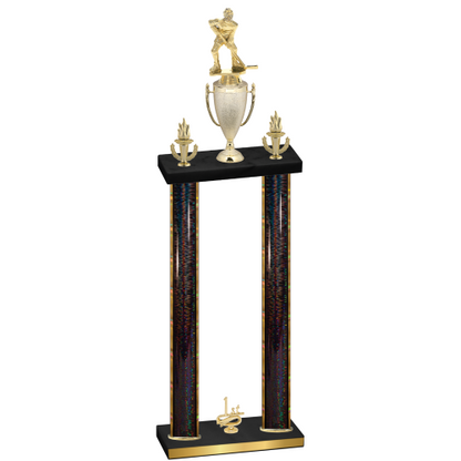 Double Black Glacier First Place Hockey Trophy