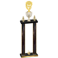 Double Black Glacier First Place Pickleball Trophy
