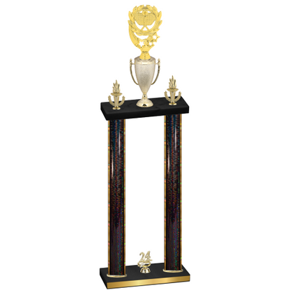 Double Black Glacier Year Pickleball Trophy