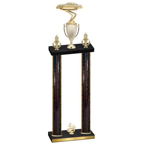 Double Black Glacier Fourth Place Cars Trophy