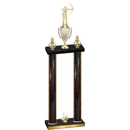 Double Black Glacier First Place Archery Trophy