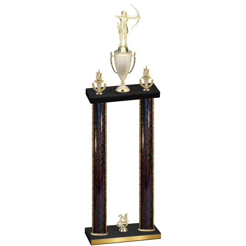Double Black Glacier Year Archery Trophy