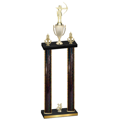 Double Black Glacier Year Archery Trophy