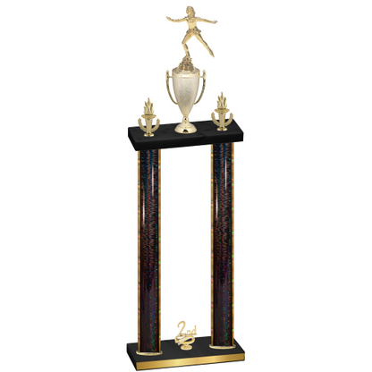 Double Black Glacier Second Place Skater Trophy