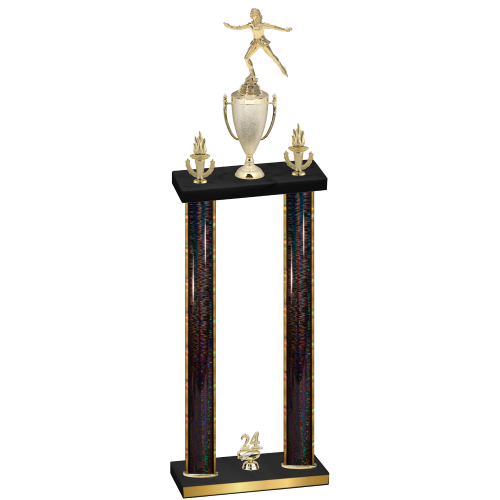 Double Black Glacier Year Skater Trophy