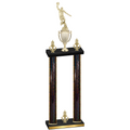 Double Black Glacier Victory Basketball Trophy